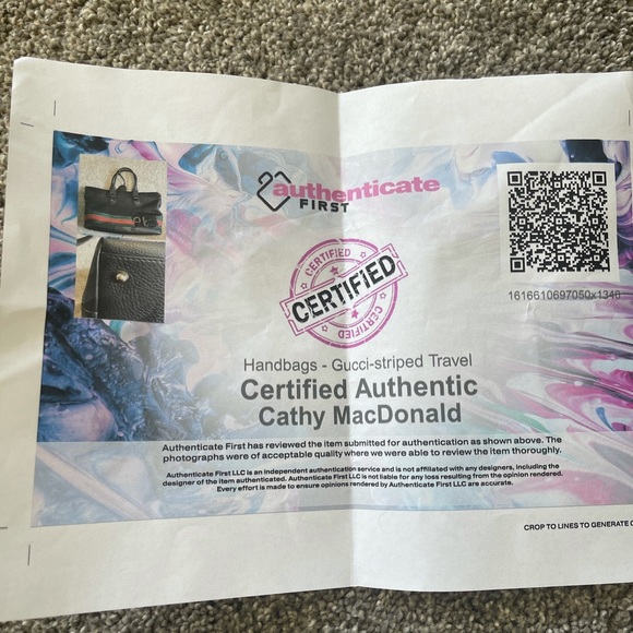 AUTHENTIC Gucci travel bag - Picture 9 of 15